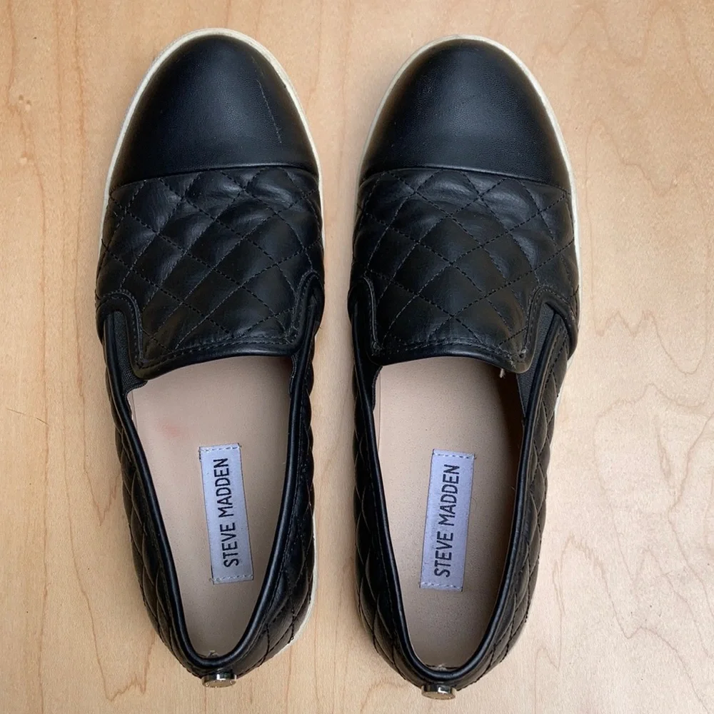 STEVE MADDEN Zaander Womens Slip On Sneakers Size 7